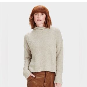 UGG Women's Cowl Neck Sweater in Cream
